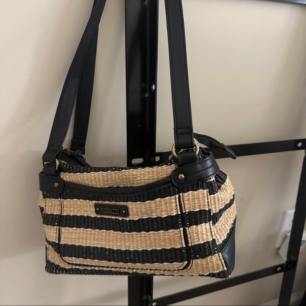 Striped Purse